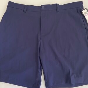 Callaway Mens Golf Shorts 9" Inseam Stretch Performance Peacoat Blue Size 38 NEW